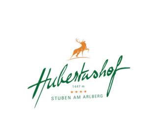 Logo Hotel Hubertushof in Stuben mit Hirsch Icon