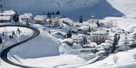 Fasching Arlberg Hotel Urlaub mit Stuben Aussicht